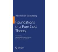 Foundations Of A Pure Cost Theory