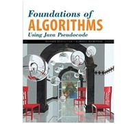 Foundations Of Algorithms Using Java Pseudocode