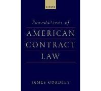 Foundations Of American Contract Law