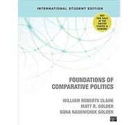 Foundations Of Comparative Politics - International Student Edition
