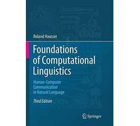 Foundations Of Computational Linguistics