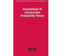 Foundations Of Constructive Probability Theory