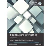 Foundations Of Finance Global Edition
