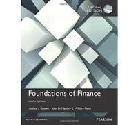Foundations of Finance - [Version Originale] Inconnu (Auteur)