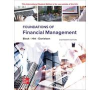Foundations Of Financial Management Ise