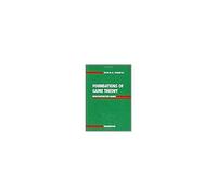 Foundations Of Game Theory