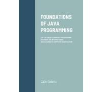 Foundations Of Java Programming