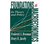 Foundations of Macroeconomics by Frederick S. Brooman Paperback Book Frederick Brooman, Henry D. Jacoby (Auteur)