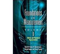 Foundations Of Measurement Volume I