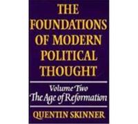 Foundations Of Modern Political Thought Quentin Skinner (Auteur)