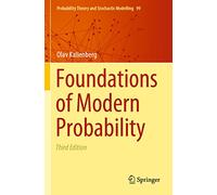 Foundations Of Modern Probability