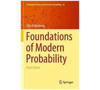 Foundations of Modern Probability – Springer Verlag