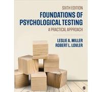 Foundations of Psychological Testing by Robert L. Lovler Robert L. Lovler (Auteur)