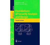 Foundations Of Security Analysis And Design