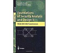 Foundations Of Security Analysis And Design Ii