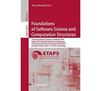 Foundations Of Software Science And Computation Structures