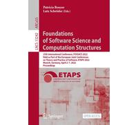 Foundations Of Software Science And Computation Structures