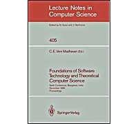 Foundations Of Software Technology And Theoretical Computer Science