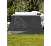 FoundGo Pare-Soleil auvent Camping-Car 200x330cm, écran Brise-Vue Rail Keder en Toile HDPE 220g/m², Occultation 75% Anti-UV, Accessoire adapté Camping-Car, Fourgon et Caravane