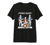 Founding Daddies American Revolution Band 1776 T-Shirt Haut de Gamme