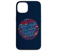 Founding Fathers Revolution USA 250 Patriot Coque pour iPhone 13