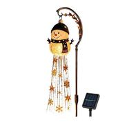 Fountain Backyard Lights - Solar Powered Resin Iron Christmas Stake Lamps | Fountain Backyard Lights, Resin Iron Material 16x10x45cm 600g Solar Powered Porch Lawn Garden Yard Pathway Walkway Winter Lan