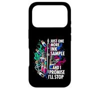 Fountain Pen Just One More Ink Sample Calligraphy Coque pour iPhone 17 Pro