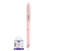 Fountain Pens For Writing,Fountain Pen Retractable For Smooth Writing, 0.38mm Refillable Ink Cartridges Tool For Sketching Drawing Doodling Graffiti Diary Journaling School Students Kids Home