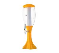Fountaine de bière brillante - Stand d'alcool, réservoir de glace | Baril de boisson rechargeable avec le bec de la lumière, fourniture de fête créative pour la réception de pub Celebration Lounge Dis