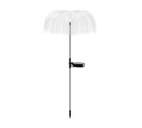 Fountaine de lampe décorative solaire LED RVB - fibre de verre 72 cm