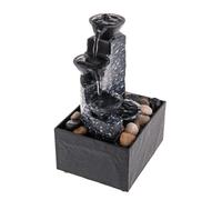 Fountaine de pierre conelle avec des pierres ornementales USB