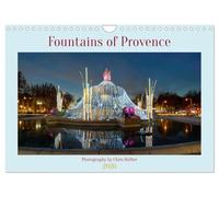 Fountains of Provence (Wall Calendar 2026 DIN A4 landscape), CALVENDO 12 Month Wall Calendar: A twelve-month tour to some of Provence's historic street fountains