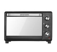 Mini Four posable ARTHUR MARTIN 1600W 30L 3 modes de cuisson Noir