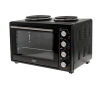 Four 36 L + Double Plaque de Cuisson Électrique, Rôtissoire à Poulet, Minuterie 2500W Adler AD 6020