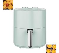 Four à air chaud, four combiné intelligent à double fonction, circulation d'air chaud avec contrôle intelligent de la température, parfait pour les frites, nuggets de poulet, ailes de poulet rô green