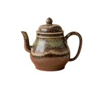 Four à bois avec filtre à trou de boule variable en céramique rétro personnelle petite théière à bois