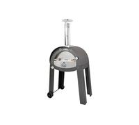 Four à bois Professionnel Cuisson 2 Pizzas INOX 430 Haute qualité 130Kg 400°C