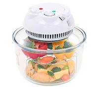 Four à convection halogène - YIN - 800 W - 10 L - Bague d'extension - Bol en verre