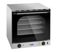 Royal Catering Four À Convection Professionnel Combiné Vapeur Chaleur Tournante Électrique RCCO-2.0 (2 400 W, Minuterie, 4 Plaques)