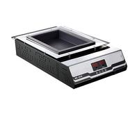 Four à étain pur 1800W Ms-2516, Pot souder température réglable, four de, Série Pro