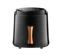 Four à friteuse à air intelligent : cuisson rapide sans huile avec température réglable et minuterie, comprend une recette pour les repas en famille