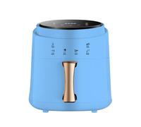 Four à friteuse à air intelligent : cuisson rapide sans huile avec température réglable et minuterie, comprend une recette pour les repas en famille