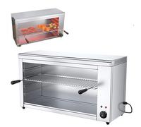 Four à fromage - Comptoir en acier inoxydable, thermostat réglable 50C-300C, parfait pour steak, poisson, poulet, sandwichs