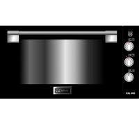 Four à gaz encastrable - - EG 9371 - 90 cm - 98L - Autonettoyant noir verre