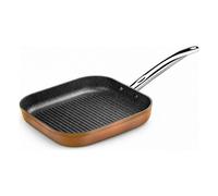 Four à griller avec rainures Monix M740030 Gril 28 cm Brun Noir