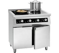 Four à induction à 4 zones GU - plaque de cuisson vitrocéramique - Bartscher