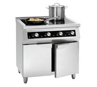 Four à induction à 4 zones GU - plaque de cuisson vitrocéramique - Bartscher