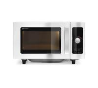 Hendi Four à micro-ondes 25 L 1000 W 230 V – commande électromécanique, plateau Ø320 mm, inox