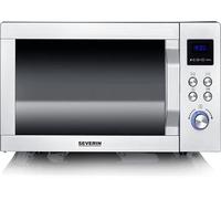 Four À Micro-Ondes 25 L,2 050 W,Four Micro-Onde Gril Et Chaleur Tournante Pulsée,Micro-Onde 10 Niveaux De Puissance,Fond Plat En C