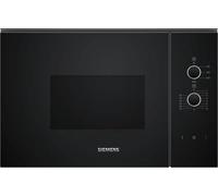 Four à micro-ondes à encastrer Capacité 20 litres Puissance 800 W Largeur 60 cm Couleur Noir - BF520LMA1 iQ300